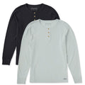 Mens Solid 2-Pack Long Sleeve Crusher-LITE Slim Fit Henley product image 1