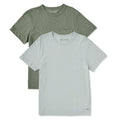 Mens Solid 2-Pack Short Sleeve Slub Slim Fit Pocket Tee product image 1