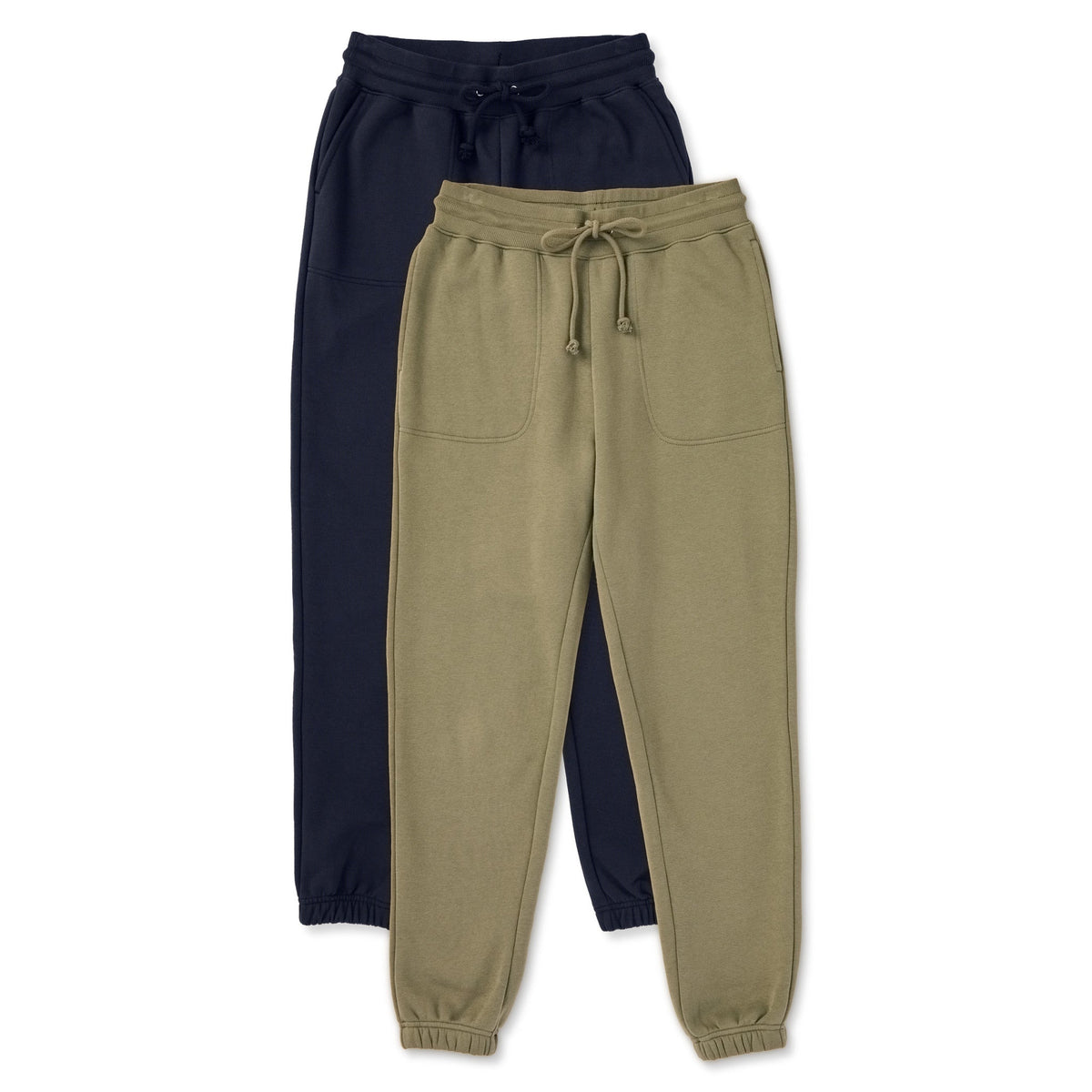 Womens Solid 2-Pack Good Vibes Fleece Jogger Multi 1 product image 1