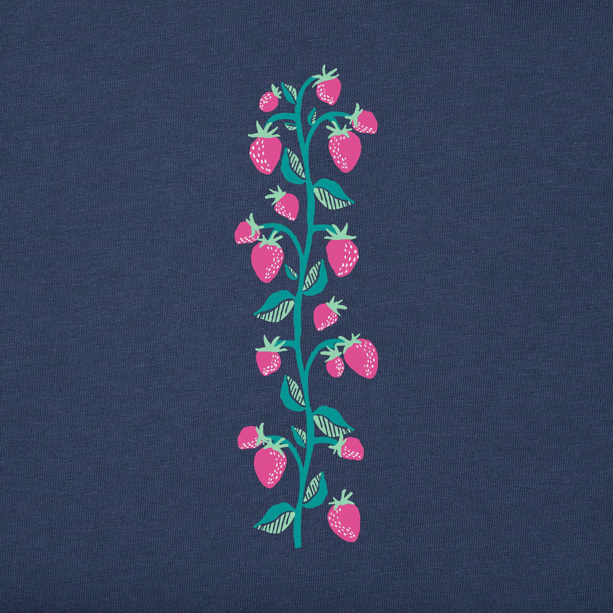 Kids Sweet Strawberries Long Sleeve Crusher Tee product image 3