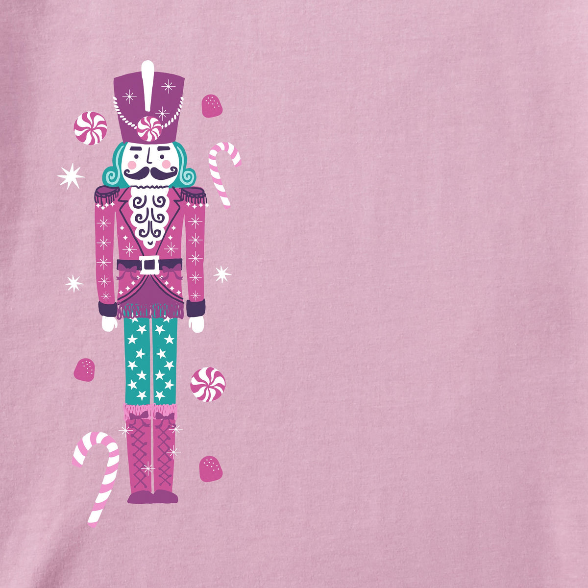 Kids Sparkle Nutcracker Long Sleeve Crusher Tee product image 2