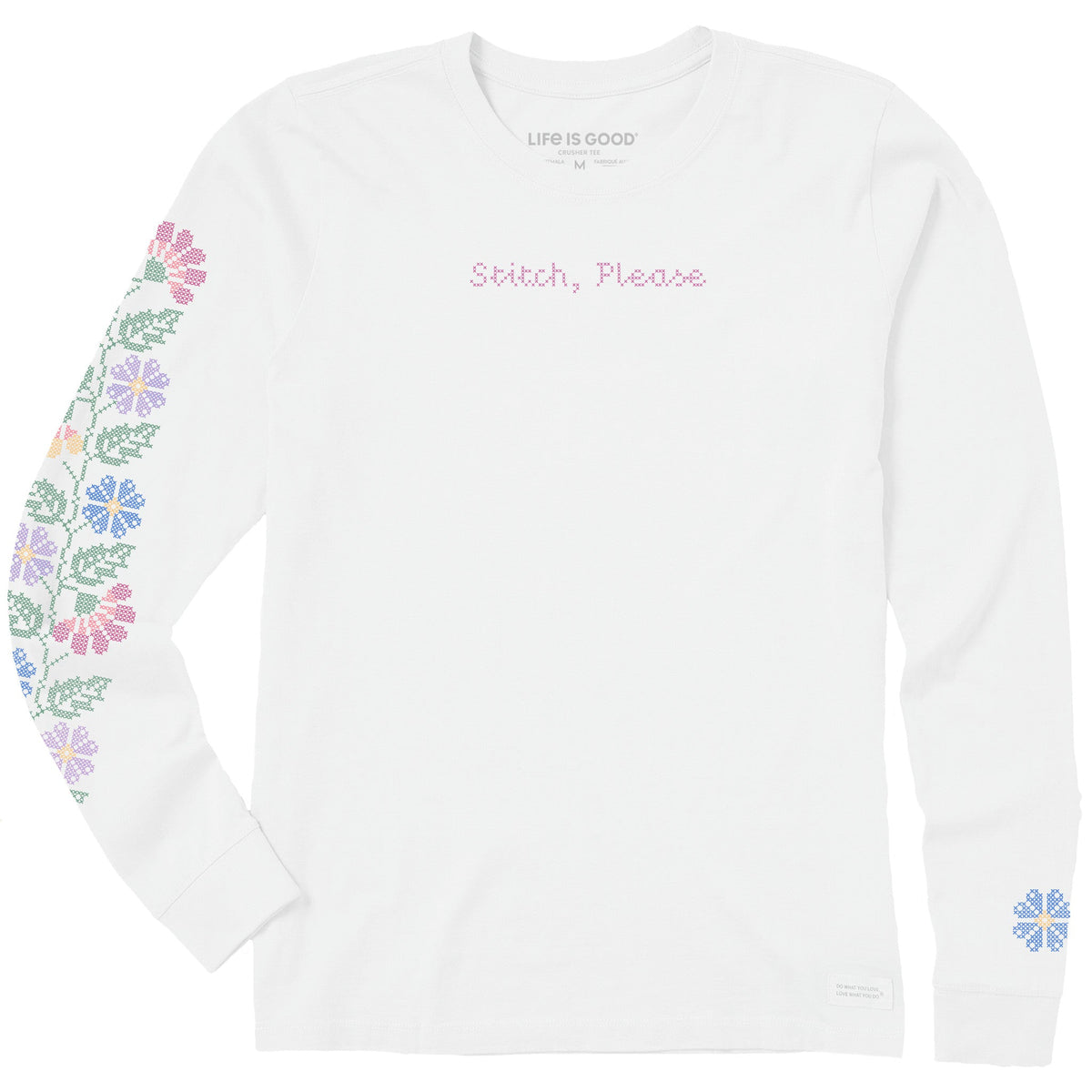 Women's Stitch Please Long Sleeve Crusher Tee product image 1