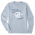 Women's Making Spirits Bright Martini Long Sleeve Crusher product image 1