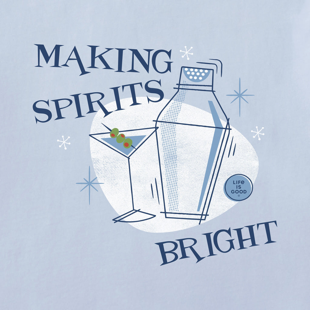 Women's Making Spirits Bright Martini Long Sleeve Crusher product image 2