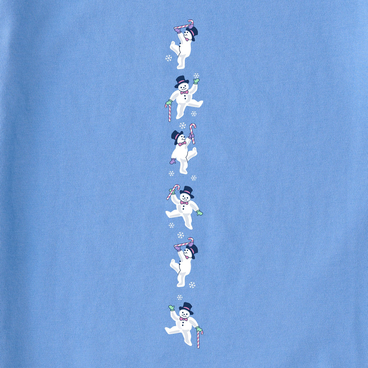 Women's Dancing Snowmen Long Sleeve Crusher Tee product image 3