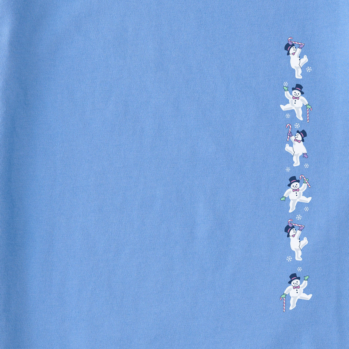 Women's Dancing Snowmen Long Sleeve Crusher Tee product image 4