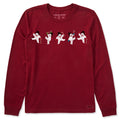 Women's Snowman Boogie Long Sleeve Crusher Tee