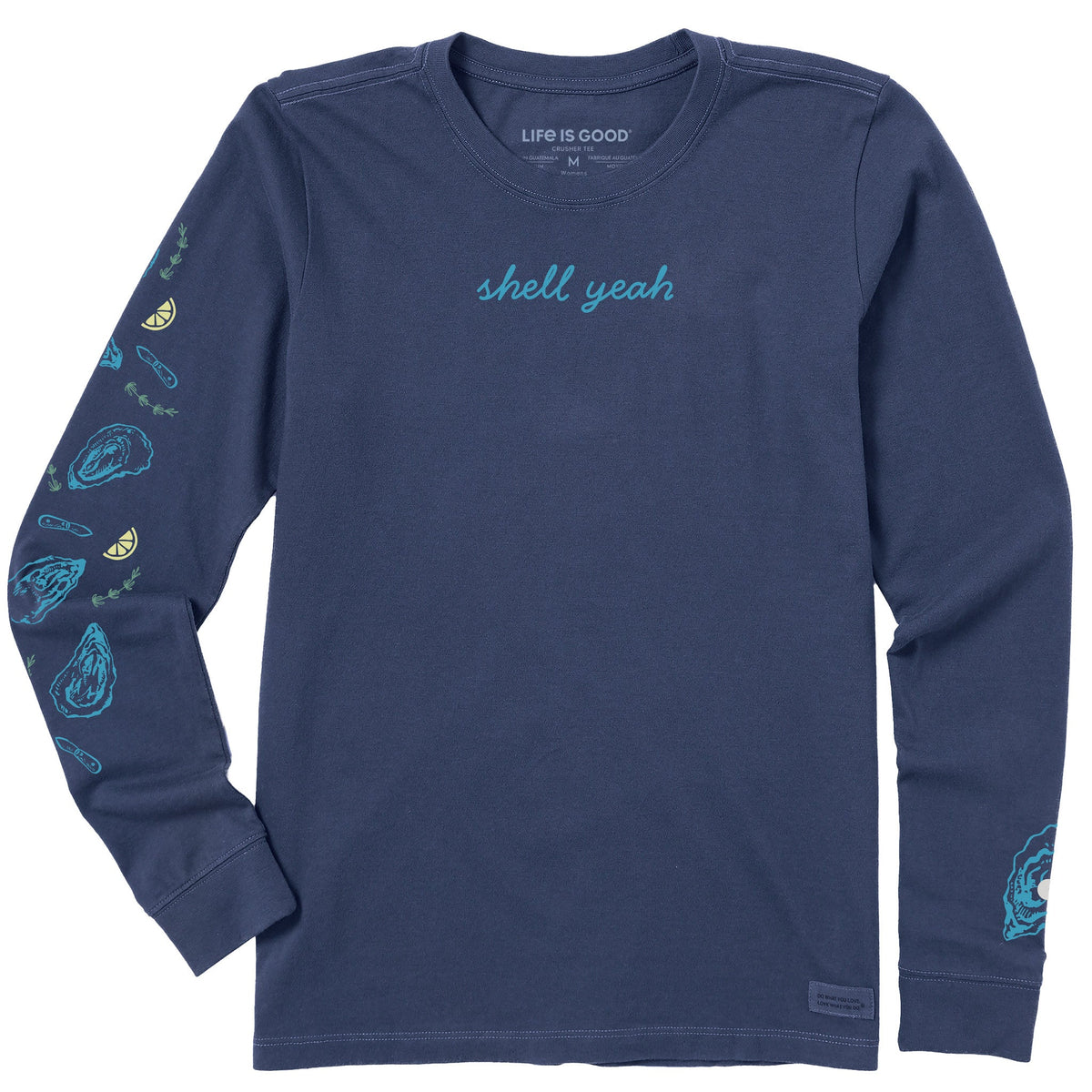 Women's Shell Yeah Oysters Long Sleeve Crusher Tee product image 1