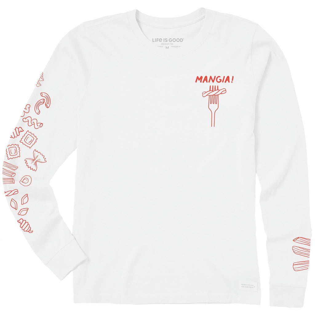 Women's Mangia! Long Sleeve Crusher Tee product image 1