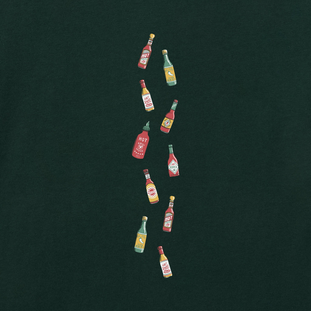 Women's Spicy Hot Sauce Long Sleeve Crusher Tee product image 3