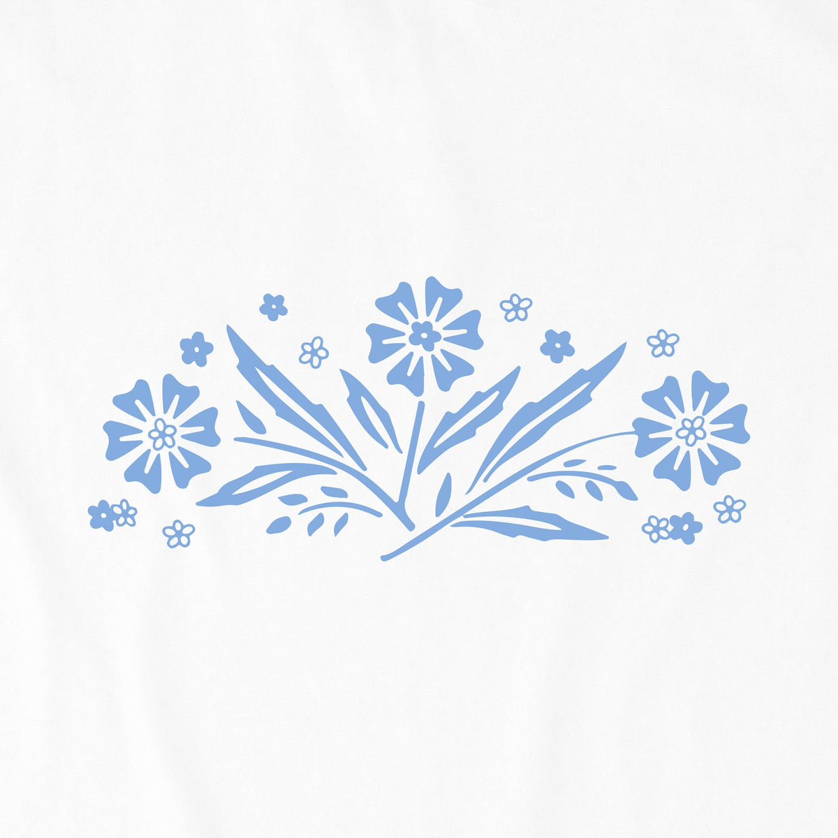 Women's Retro Floral Long Sleeve Crusher Tee product image 2