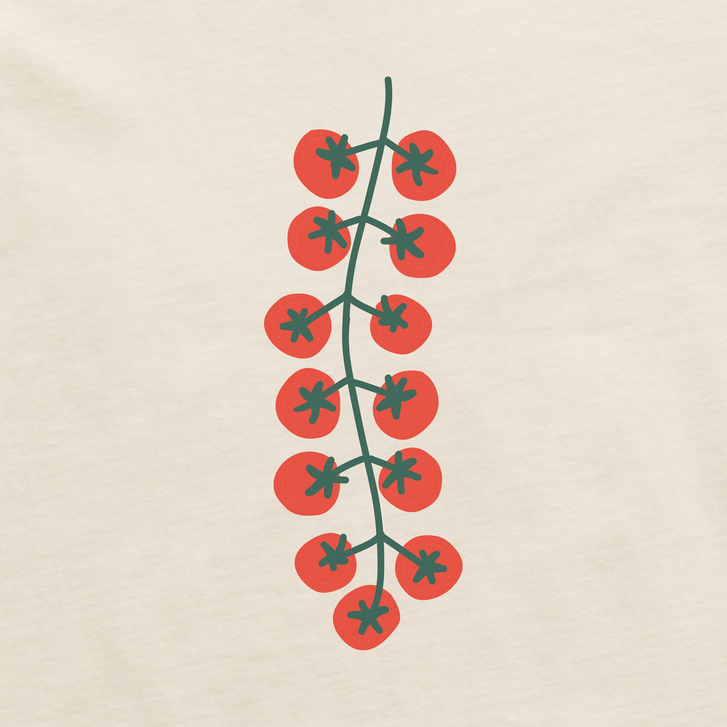 Women's Cherry Tomatoes Long Sleeve Crusher Boxy Tee product image 3