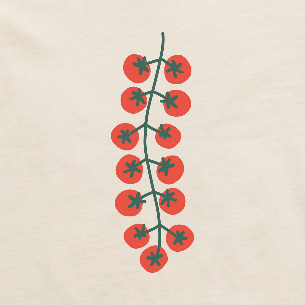 Women's Cherry Tomatoes Long Sleeve Crusher Boxy Tee product image 3