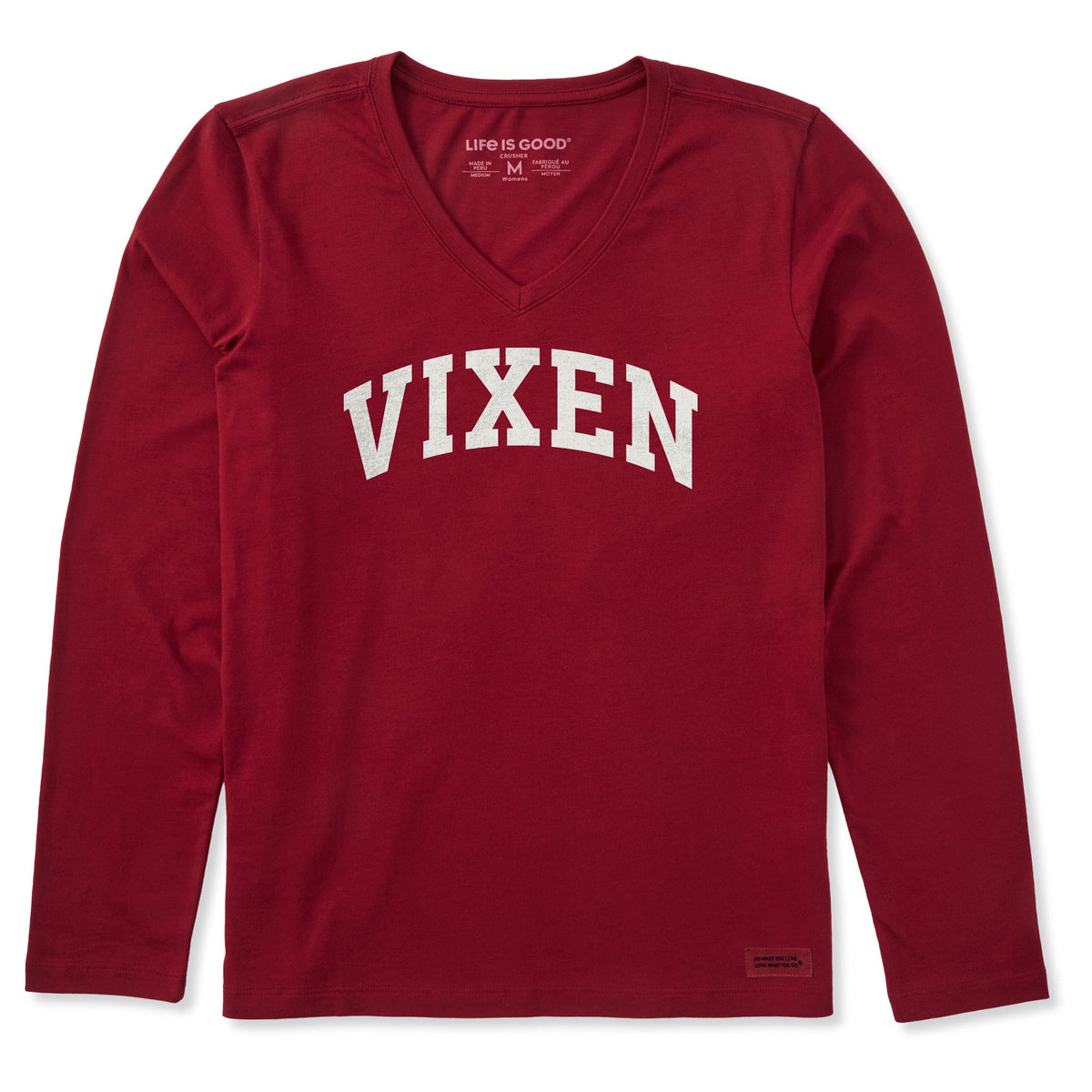 Women's Vixen Arch Long Sleeve Crusher Vee product image 1