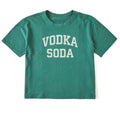 Women's Vodka Soda Arch Short Sleeve Crusher Boxy Tee product image 1