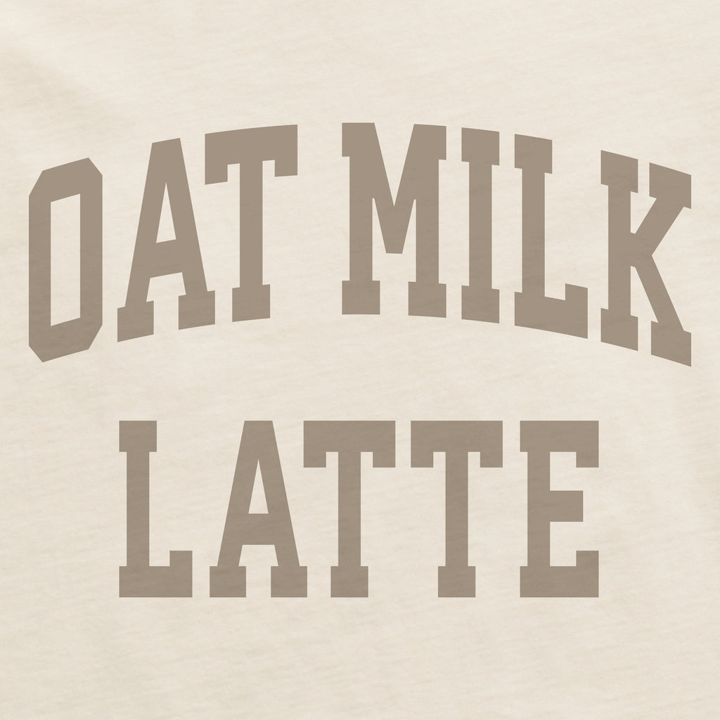 Women's Oat Milk Latte Arch Short Sleeve Crusher Boxy Tee product image 2