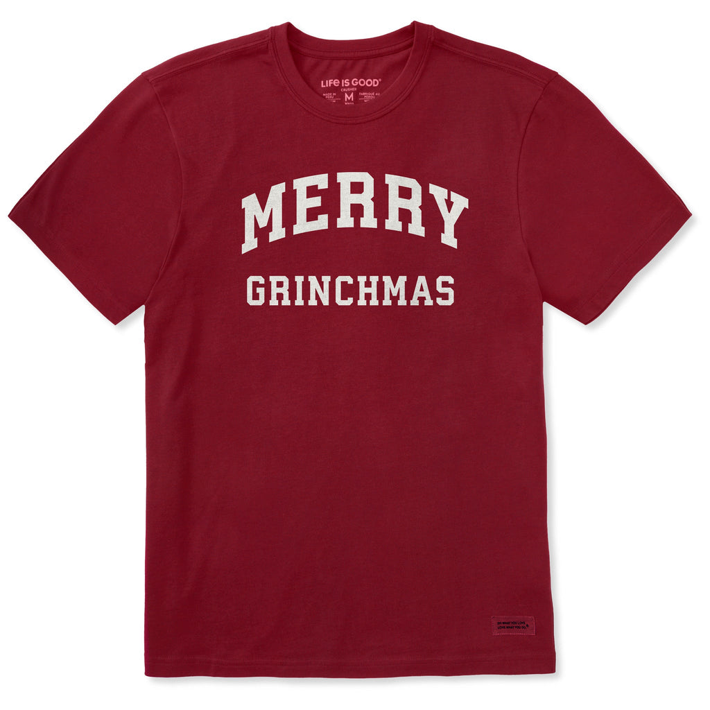 Men's Merry Grinchmas Arch Short Sleeve Crusher Tee product image 1