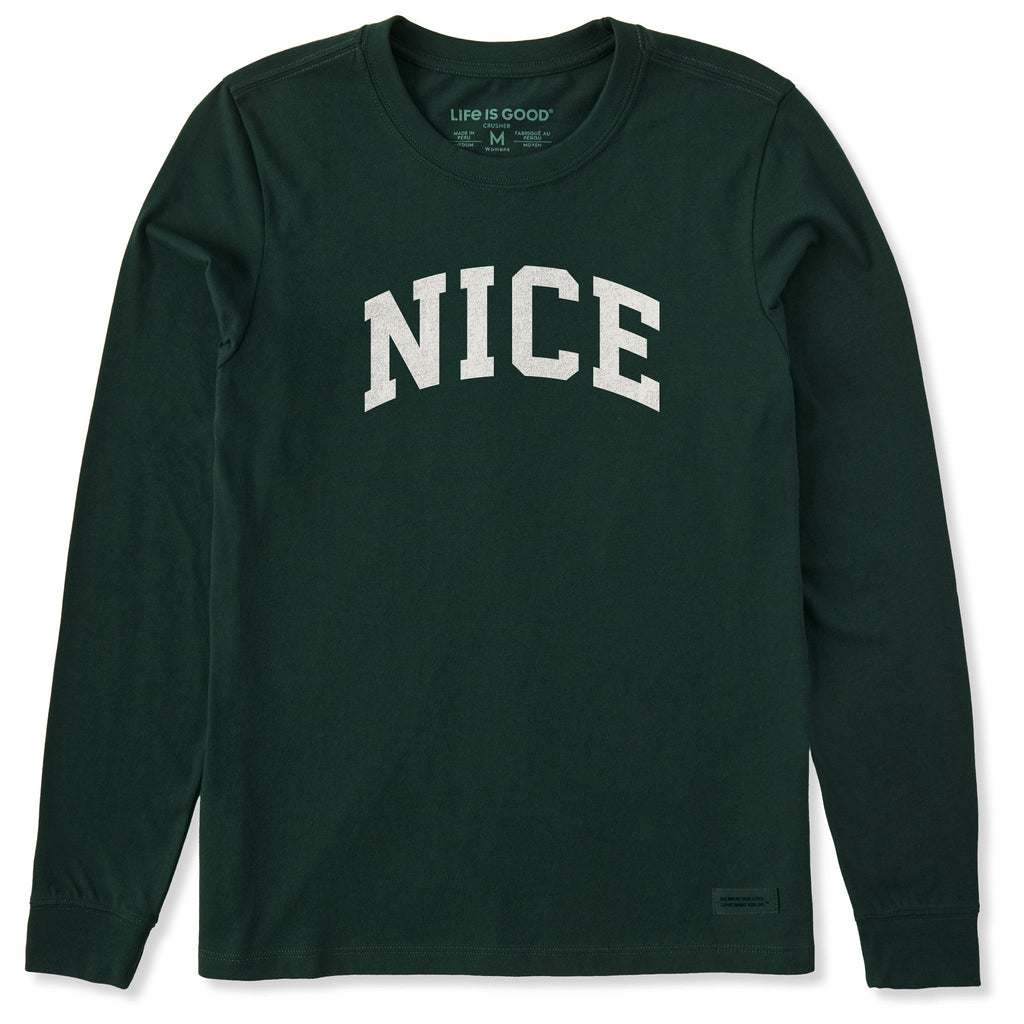 Women's Nice Arch Long Sleeve Crusher Tee product image 1