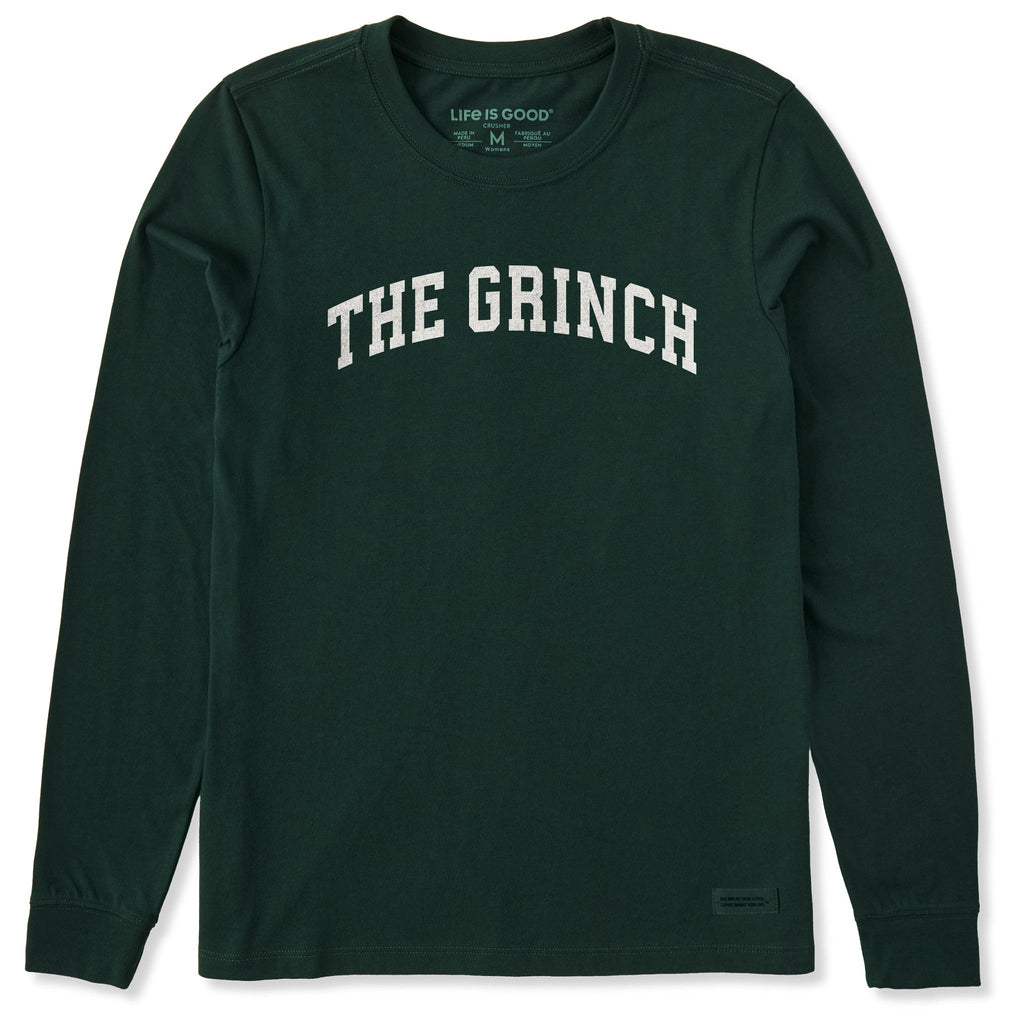 Women's The Grinch Arch Long Sleeve Crusher Tee product image 1