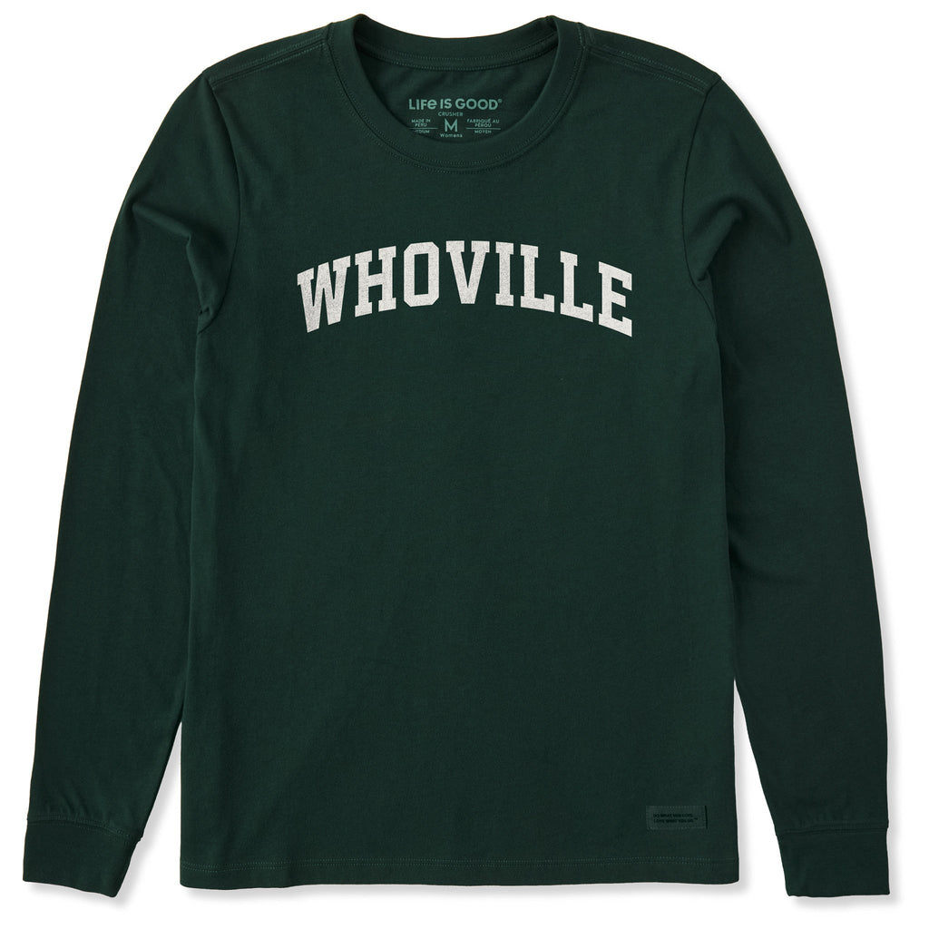 Women's Whoville Arch Long Sleeve Crusher Tee product image 1