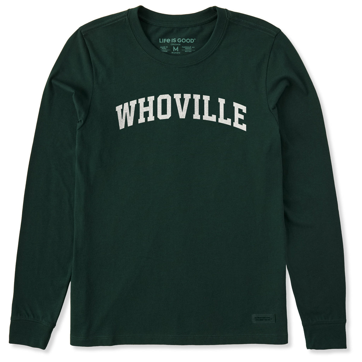 Women's Whoville Arch Long Sleeve Crusher Tee product image 1