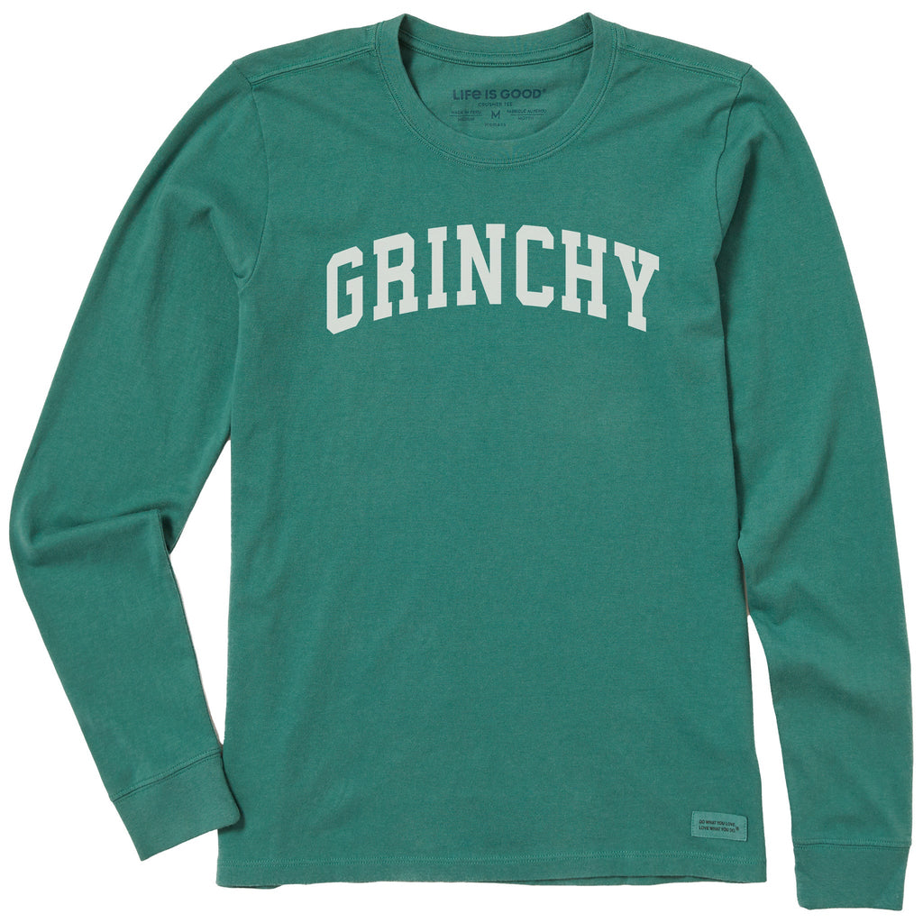 Women's Grinchy Arch Long Sleeve Crusher Tee product image 1