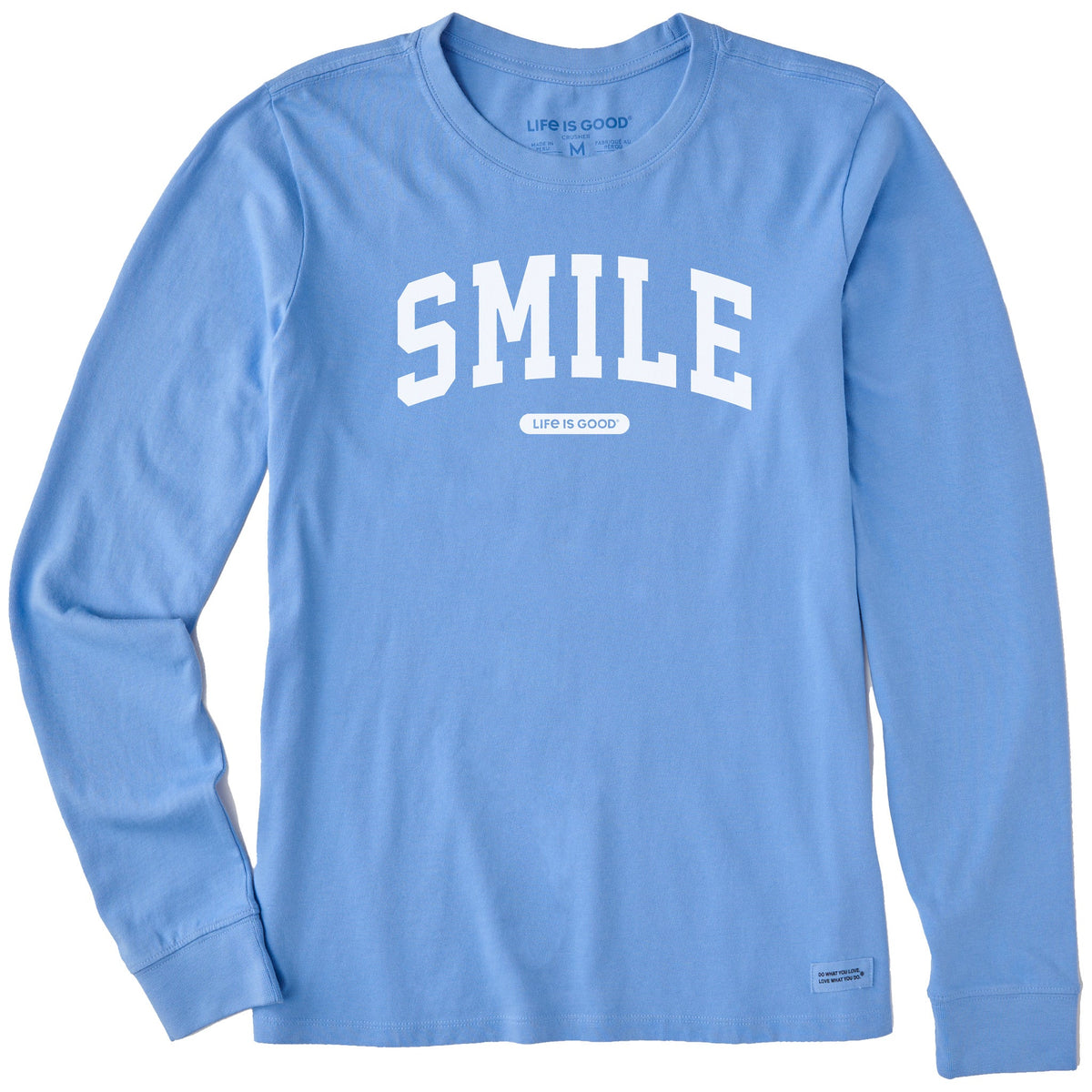 Women's Smile Arch Long Sleeve Crusher Tee product image 1