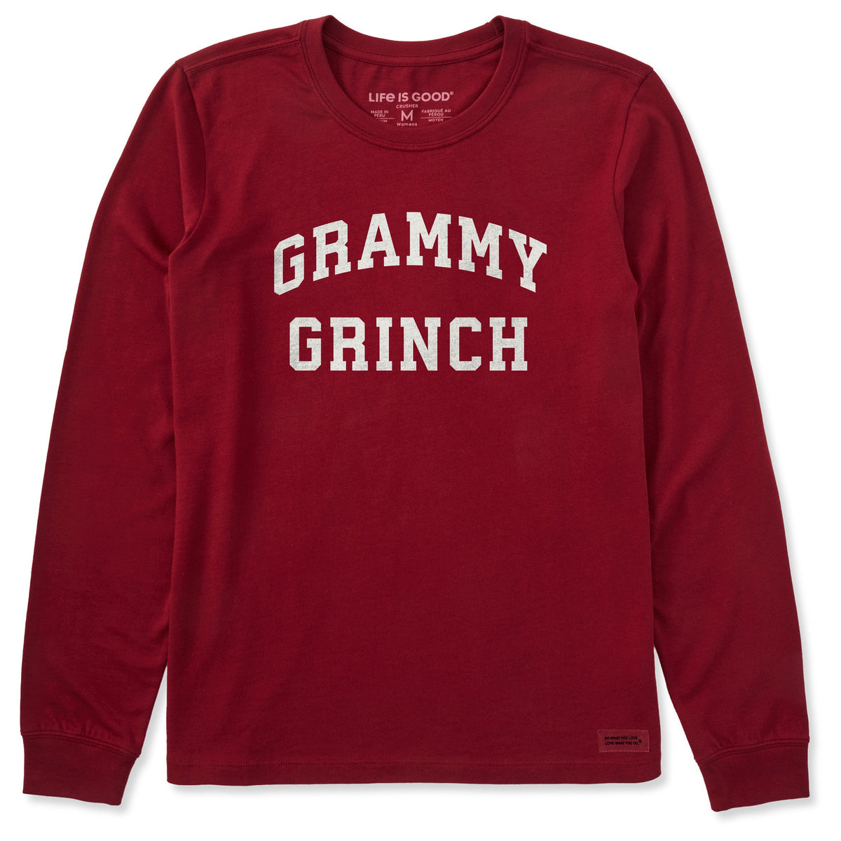 Women's Grammy Grinch Arch Long Sleeve Crusher Tee product image 1