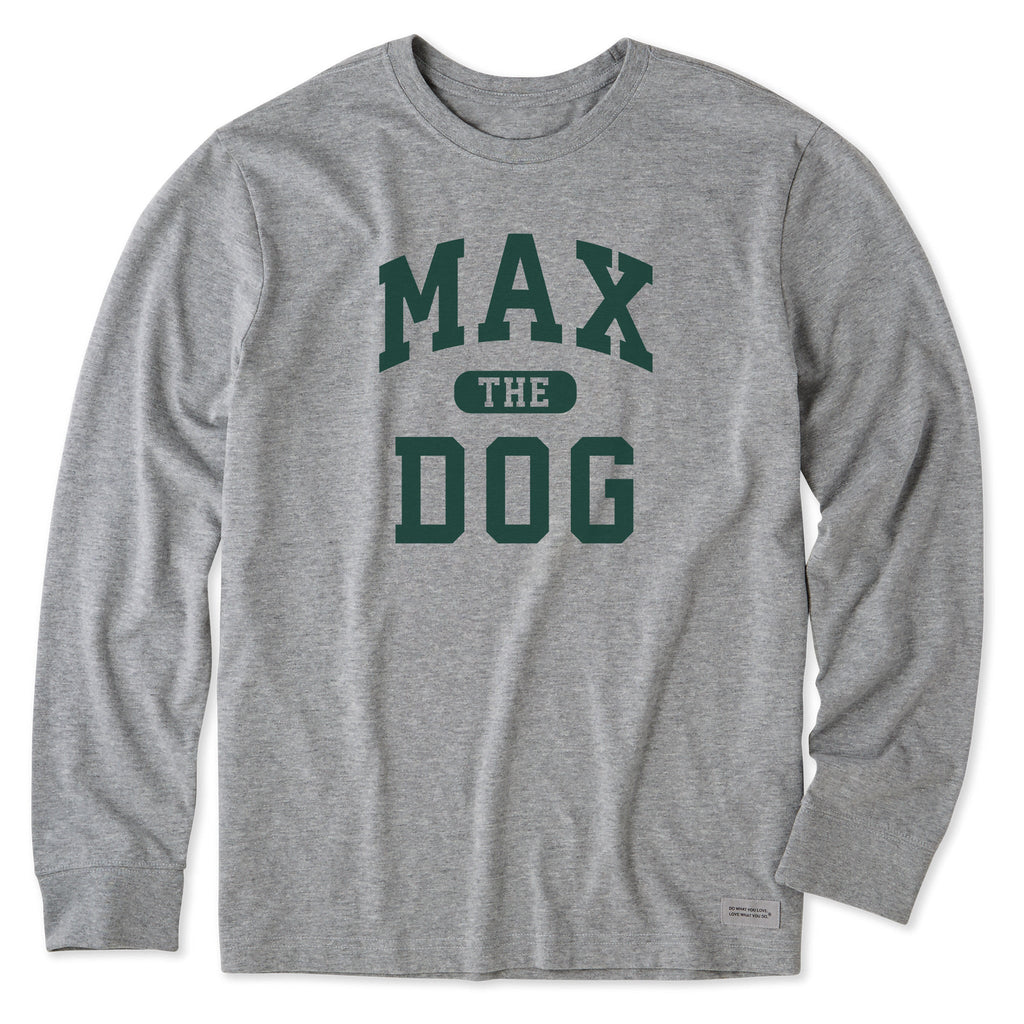 Men's Max the Dog Arch Long Sleeve Crusher Tee product image 1