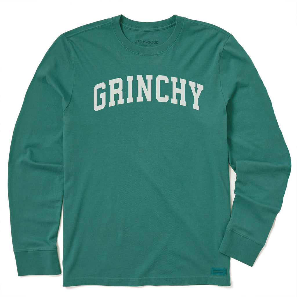 Men's Grinchy Arch Long Sleeve Crusher Tee product image 1