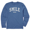 Men's Smile Arch Long Sleeve Crusher Tee product image 1
