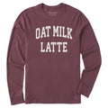 Men's Oat Milk Latte Arch Long Sleeve Crusher Tee product image 1