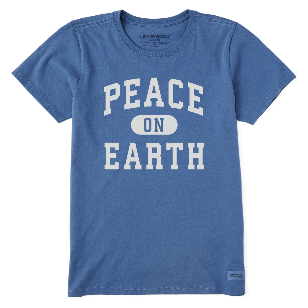 Women's Peace on Earth Arch Short Sleeve Crusher Tee product image 1