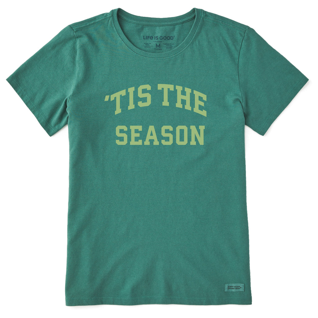 Women's Tis the Season Arch Short Sleeve Crusher Tee product image 1