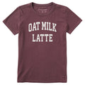 Women's Oat Milk Latte Arch Short Sleeve Crusher Tee product image 1