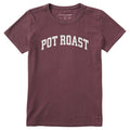 Women's Pot Roast Arch Short Sleeve Crusher Tee product image 1