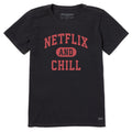 Women's Netflix and Chill Arch Short Sleeve Crusher Tee product image 1