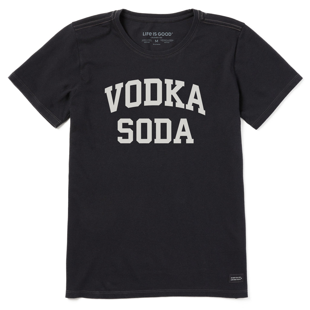 Women's Vodka Soda Arch Short Sleeve Crusher Tee product image 1