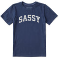 Kids Sassy Arch Short Sleeve Crusher Tee product image 1