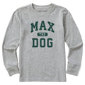 Kids Max the Dog Arch Long Sleeve Crusher Tee product image 1