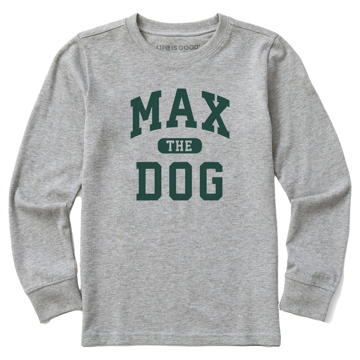 Kids Max the Dog Arch Long Sleeve Crusher Tee product image 1