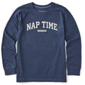 Kids Nap Time Arch Long Sleeve Crusher Tee product image 1