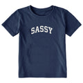 Toddler Sassy Arch Short Sleeve Crusher Tee product image 1