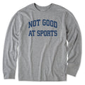 Men's Not Good at Sports Arch Long Sleeve Crusher Tee product image 1