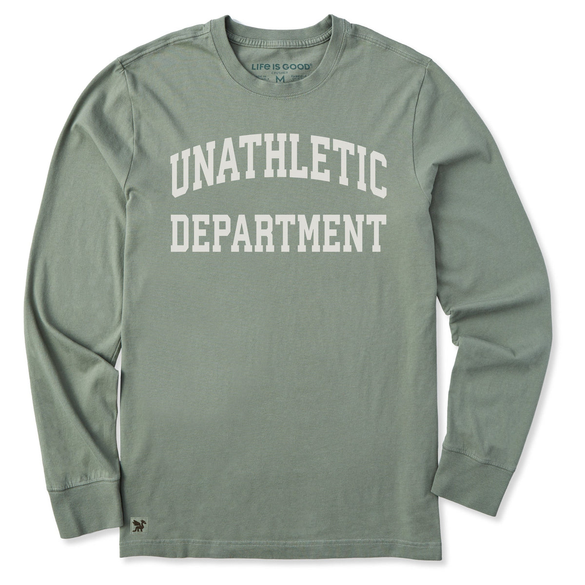 Men's Unathletic Department Arch Long Sleeve Crusher Tee product image 1