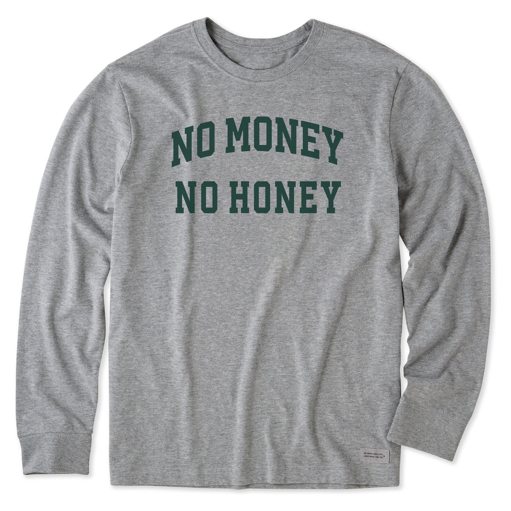 Men's No Money No Honey Arch Long Sleeve Crusher Tee product image 1