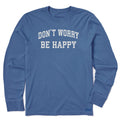 Men's Don't Worry Be Happy Arch Long Sleeve Crusher Tee product image 1