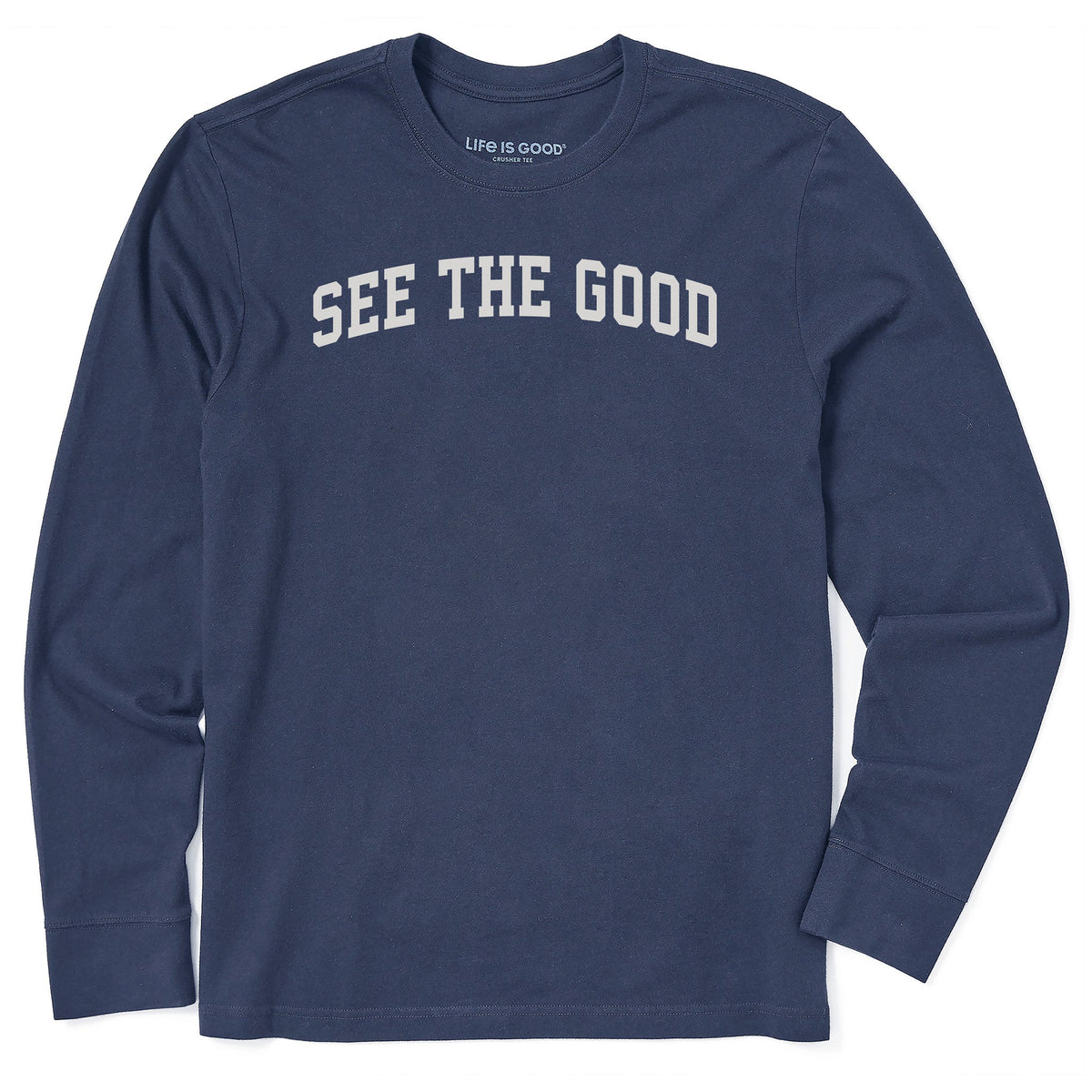 Men's See the Good Arch Long Sleeve Crusher Tee product image 1