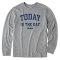 Men's Today is the Day Arch Long Sleeve Crusher Tee product image 1