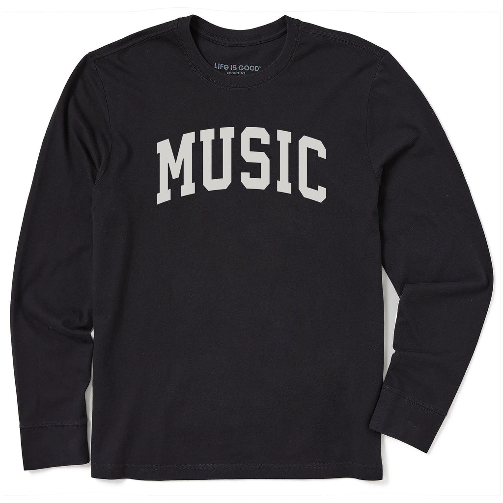 Men's Music Arch Long Sleeve Crusher Tee product image 1